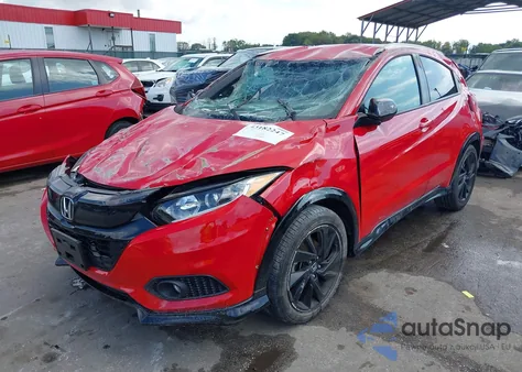 2022 Honda Hr-V Sport из США, поврежденный, VIN 3CZRU6H14NM736448